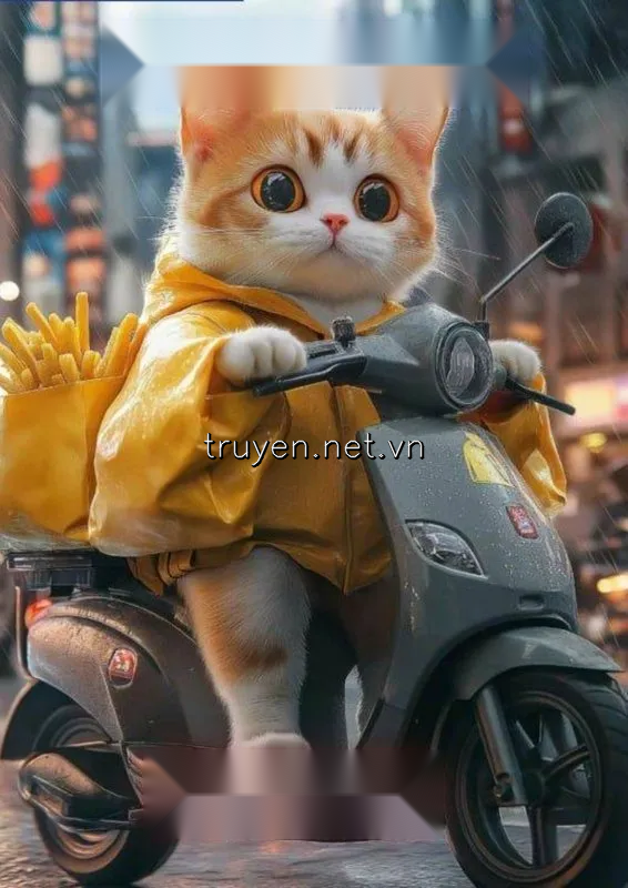 Mèo Cam Giao Hàng